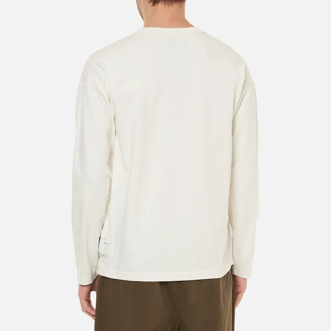 Champion Reverse Weave Мужской лонгслив Organic Cotton Crew Neck Custom Fit