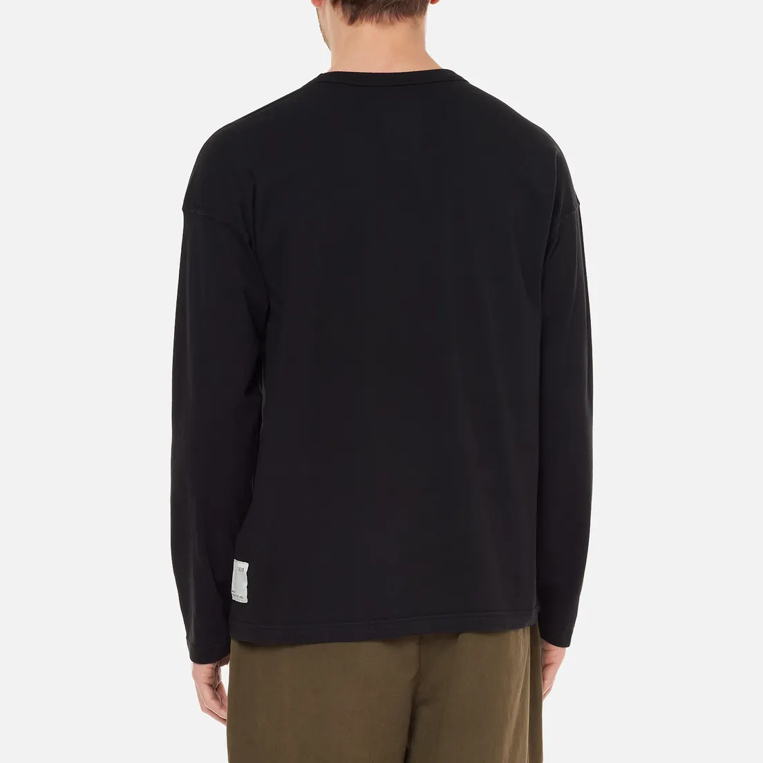 Champion Reverse Weave Мужской лонгслив Organic Cotton Crew Neck Custom Fit