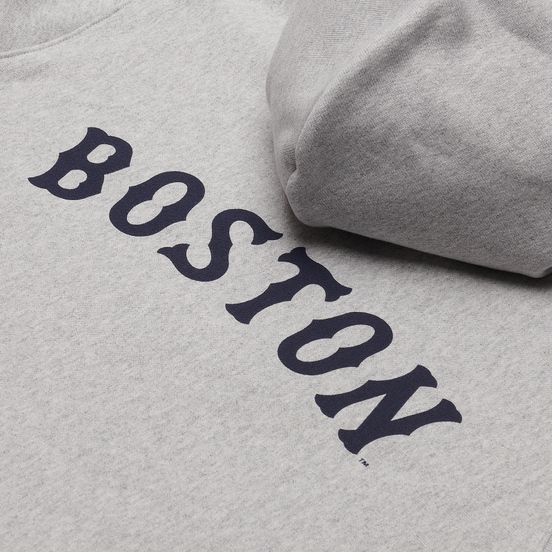 Мужская толстовка Champion Reverse Weave Boston Red Sox Hoodie Light Grey