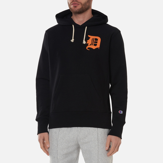Мужская толстовка Champion Reverse Weave Detroit Tigers Hoodie Black