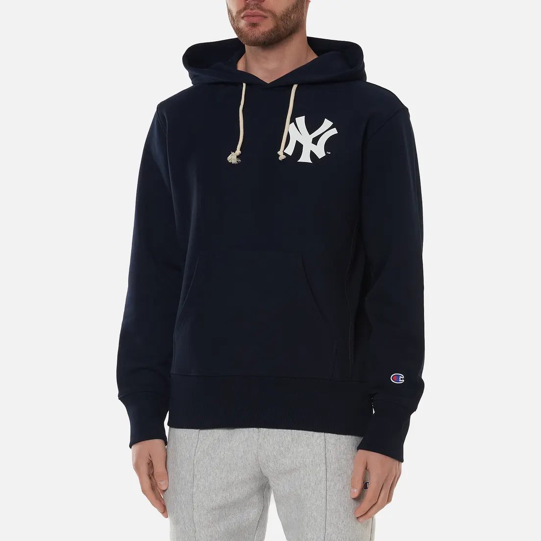 Champion Reverse Weave Мужская толстовка New York Yankees Hoodie
