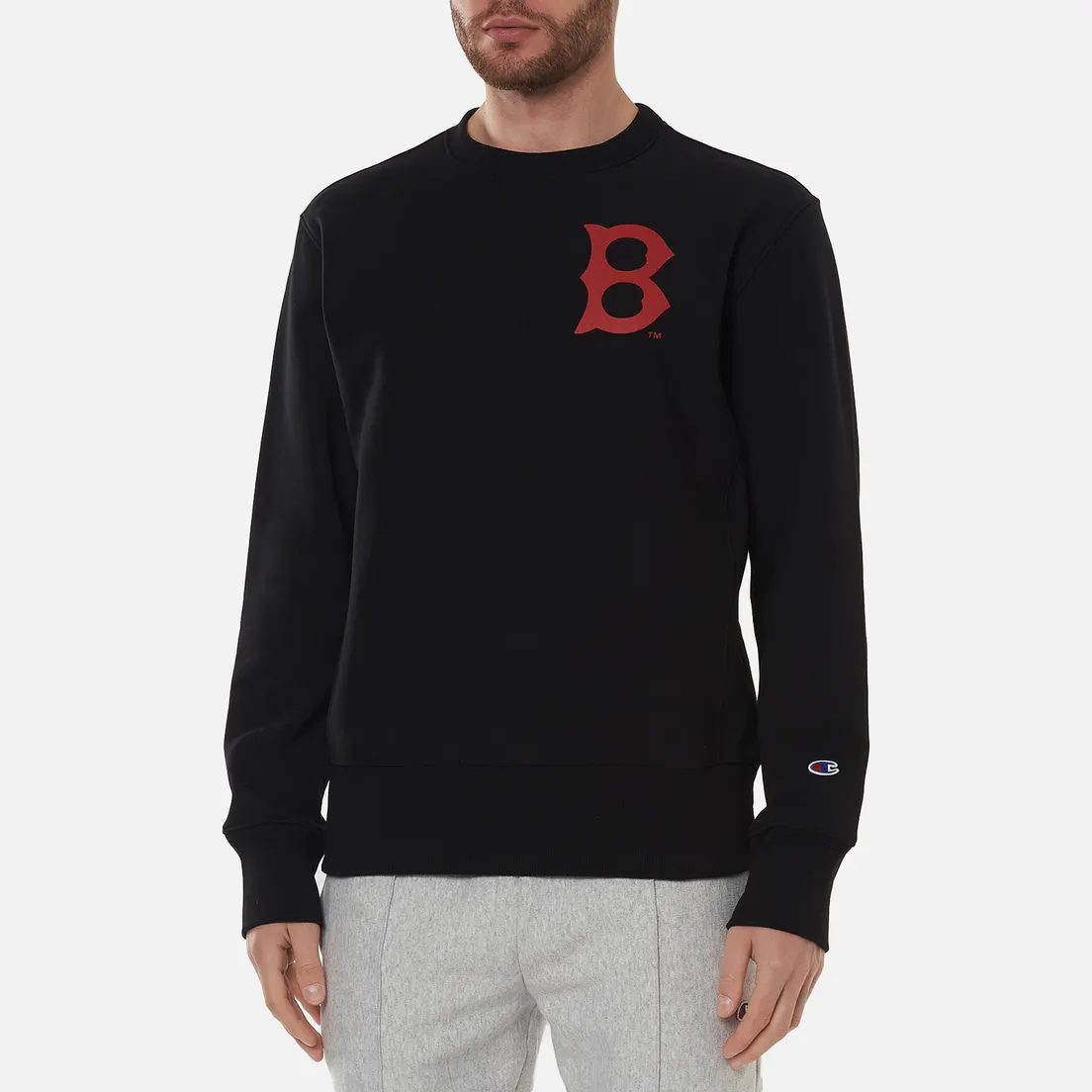 Champion Reverse Weave Мужская толстовка Boston Red Sox Crew Neck