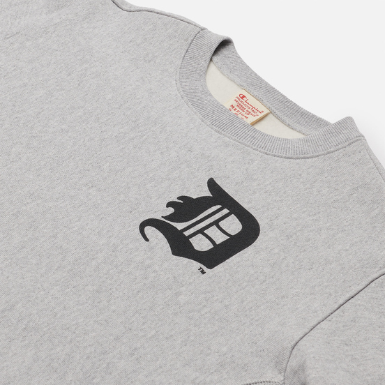 Мужская толстовка Champion Reverse Weave Detroit Tigers Crew Neck Light Grey