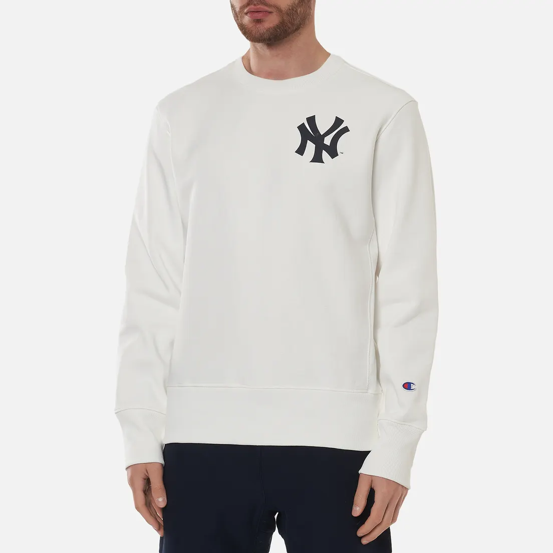 Champion Reverse Weave Мужская толстовка New York Yankees Crew Neck