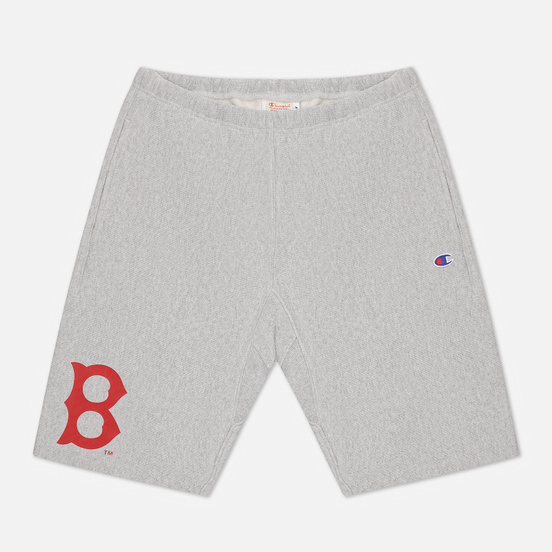 Мужские шорты Champion Reverse Weave Boston Red Sox Bermuda Light Grey
