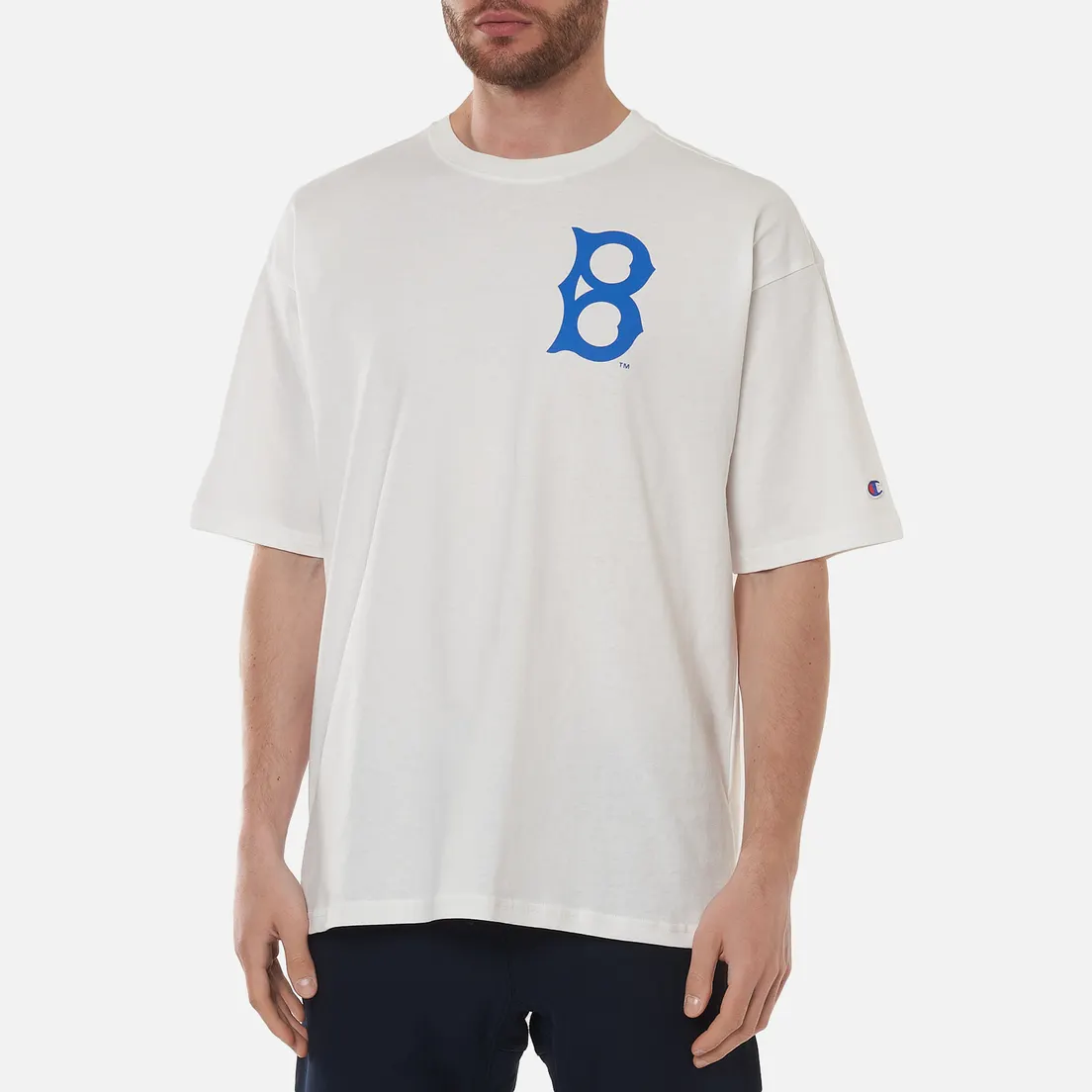 Champion Reverse Weave Мужская футболка Brooklyn Dodgers Crew Neck
