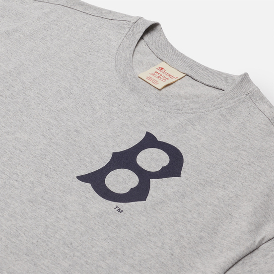Мужская футболка Champion Reverse Weave Brooklyn Dodgers Crew Neck Light Grey