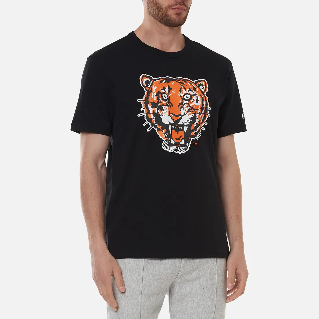 Champion Reverse Weave Мужская футболка Detroit Tigers Crew Neck