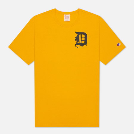 Мужская футболка Champion Reverse Weave Detroit Tigers Crew Neck, цвет оранжевый, размер L
