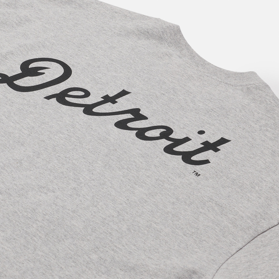 Мужская футболка Champion Reverse Weave Detroit Tigers Crew Neck Light Grey
