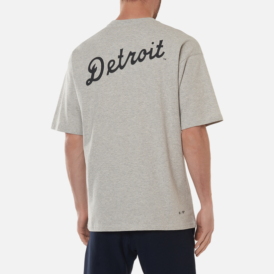 Мужская футболка Champion Reverse Weave Detroit Tigers Crew Neck Light Grey