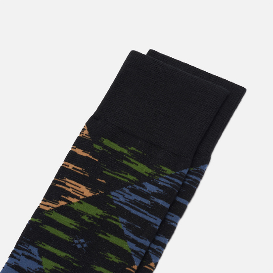Носки Burlington Camo Argyle Black
