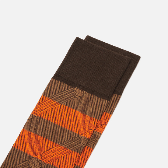 Носки Burlington Neon Glencheck Brown