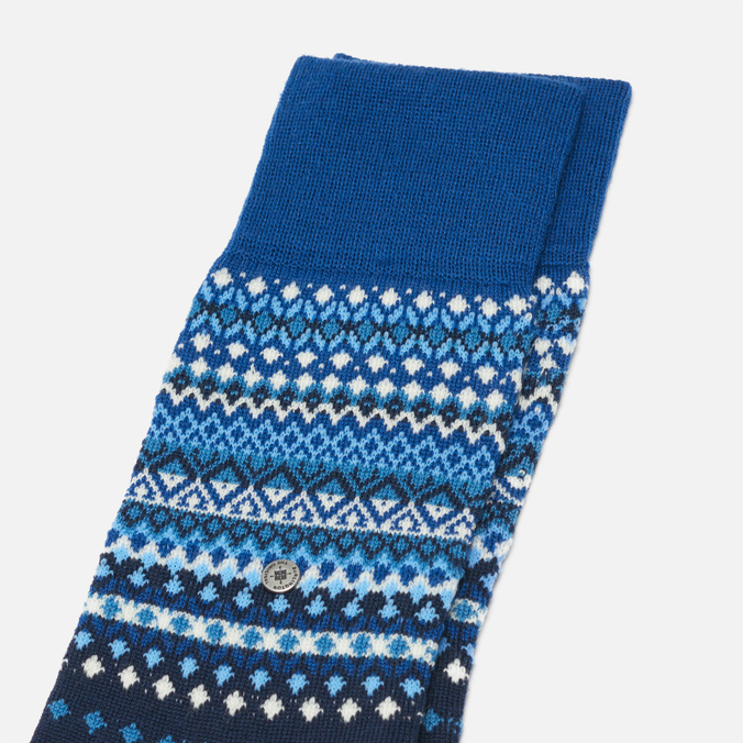 Носки Burlington, цвет синий, размер 40-46 21951-6051 Ancient Fair Isle - фото 2