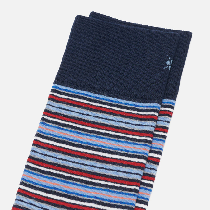 Носки Burlington, цвет синий, размер 40-46 21971-6120 Square Stripe - фото 2
