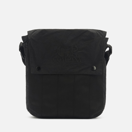 Сумка C.P. Company Herringbone Mixed Shoulder, цвет чёрный