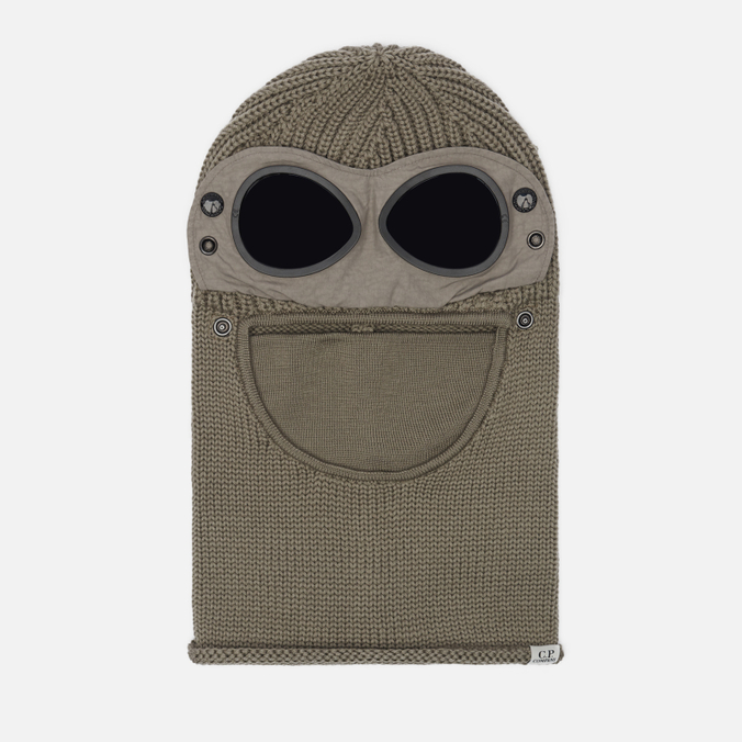 Балаклава C.P. Company Extrafine Merino Wool Goggle Ribbed