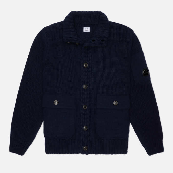Мужской свитер C.P. Company Lambswool GRS Button Lens
