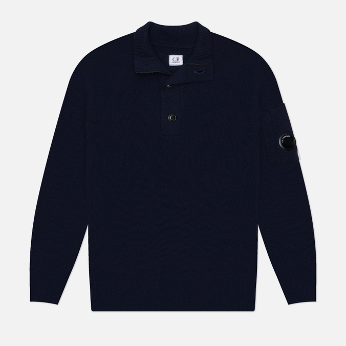 Мужской свитер C.P. Company Lambswool GRS Half Button