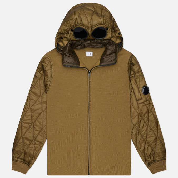 Мужская демисезонная куртка C.P. Company Merino Wool Mixed Quilted Goggle