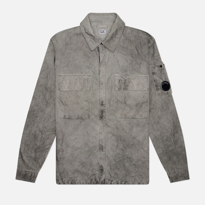 Мужская рубашка C.P. Company Panama-R Zipped Lens Overshirt