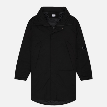 Мужская куртка парка C.P. Company Pro-Tek Primaloft Silver Hooded, цвет чёрный, размер XXL