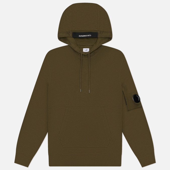 Мужская толстовка C.P. Company Diagonal Raised Fleece Lens Regular Fit Hoodie