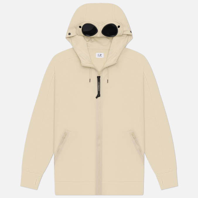 Мужская толстовка C.P. Company Diagonal Raised Fleece Goggle Zip