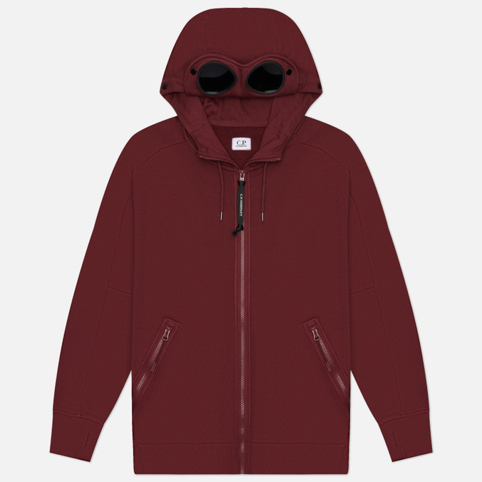 Мужская толстовка C.P. Company Diagonal Raised Fleece Goggle Zip