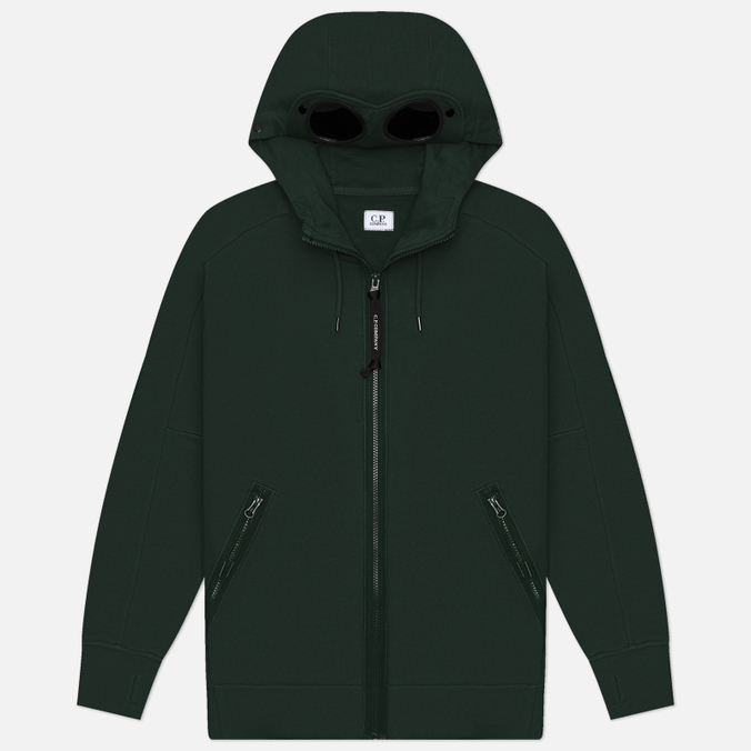 Мужская толстовка C.P. Company Diagonal Raised Fleece Goggle Zip