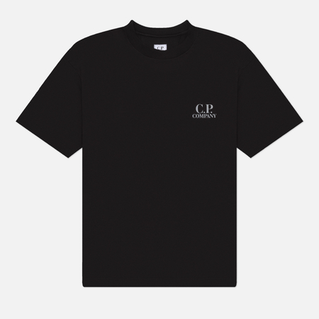 Мужская футболка C.P. Company 30/1 Jersey Short Sleeve Comfort, цвет чёрный, размер XXXL
