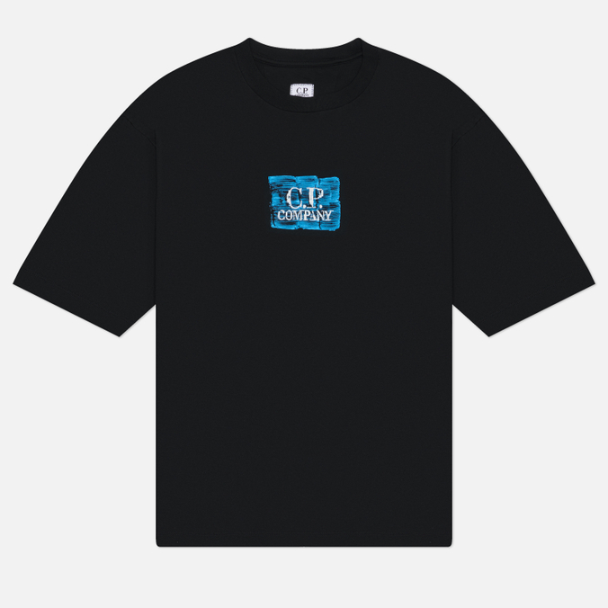 Мужская футболка C.P. Company 30/1 Jersey Chest-Back Logo