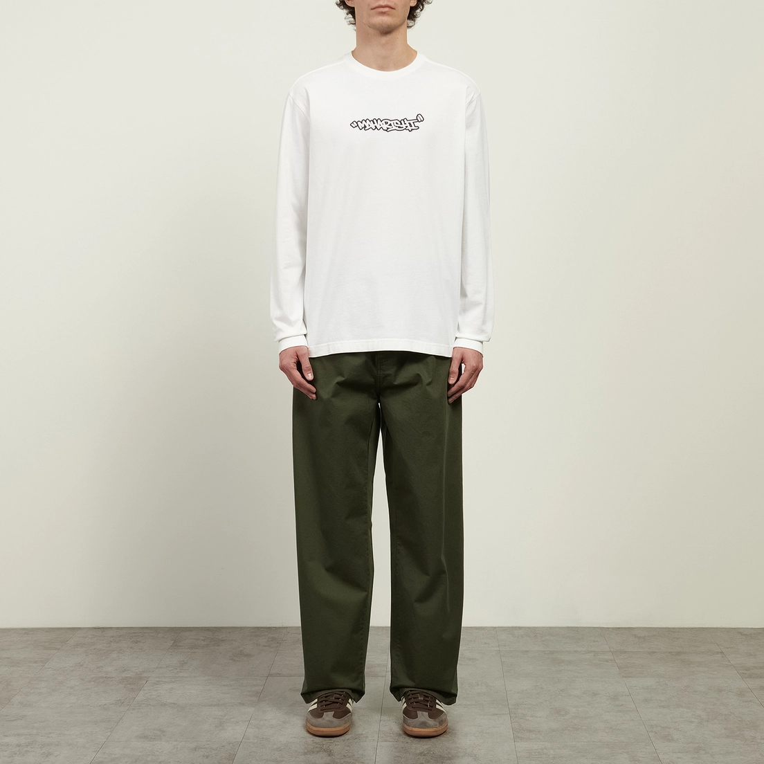 maharishi Мужской лонгслив Swirling Snowflake