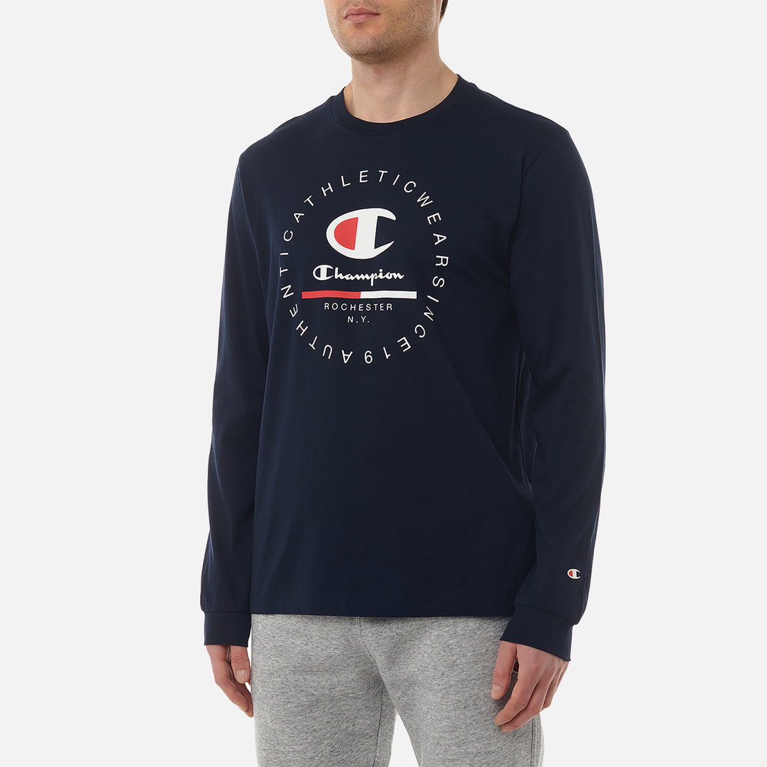 Champion Мужской лонгслив Graphic Authentic New York