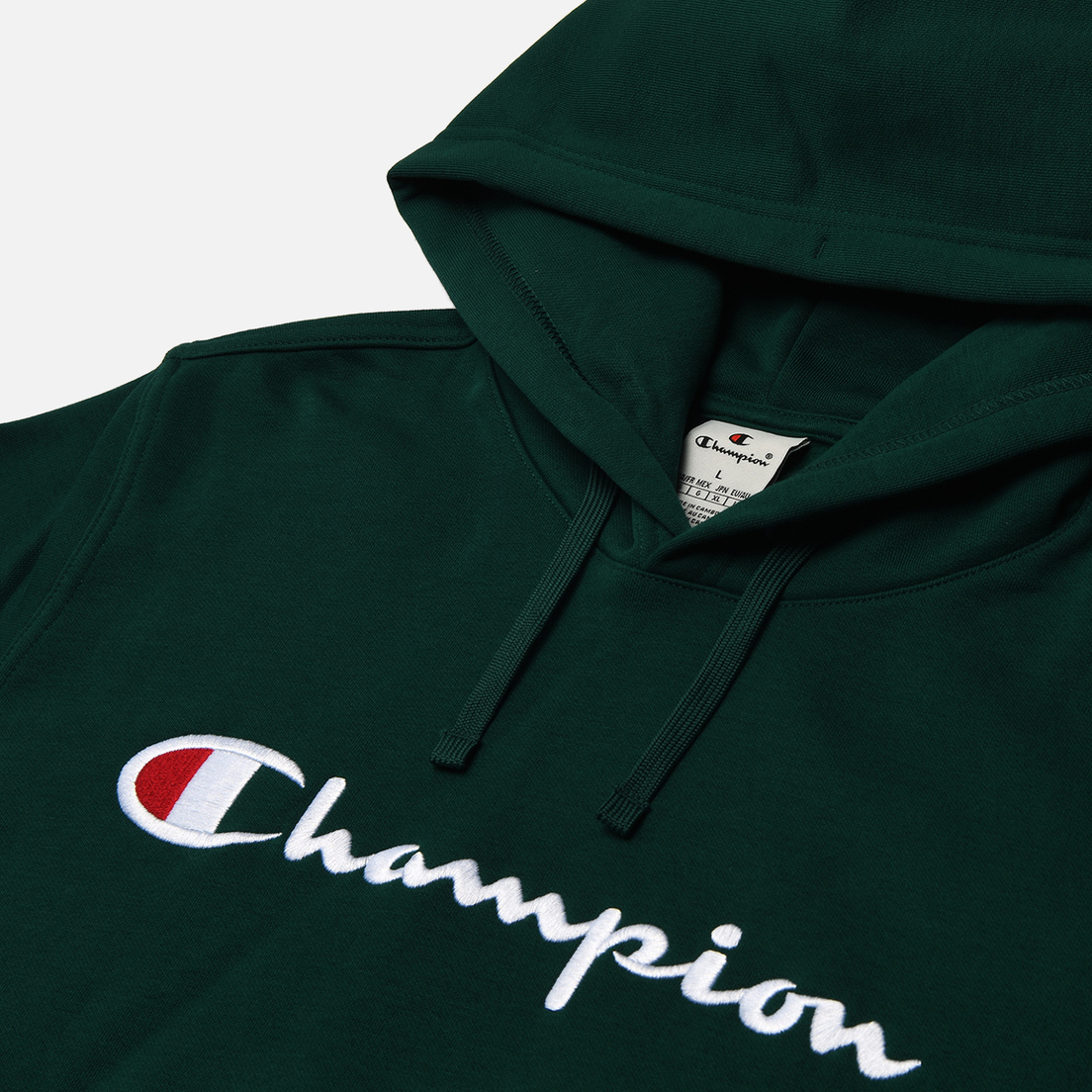 Champion Мужская толстовка Big Logo Fleece Hoodie