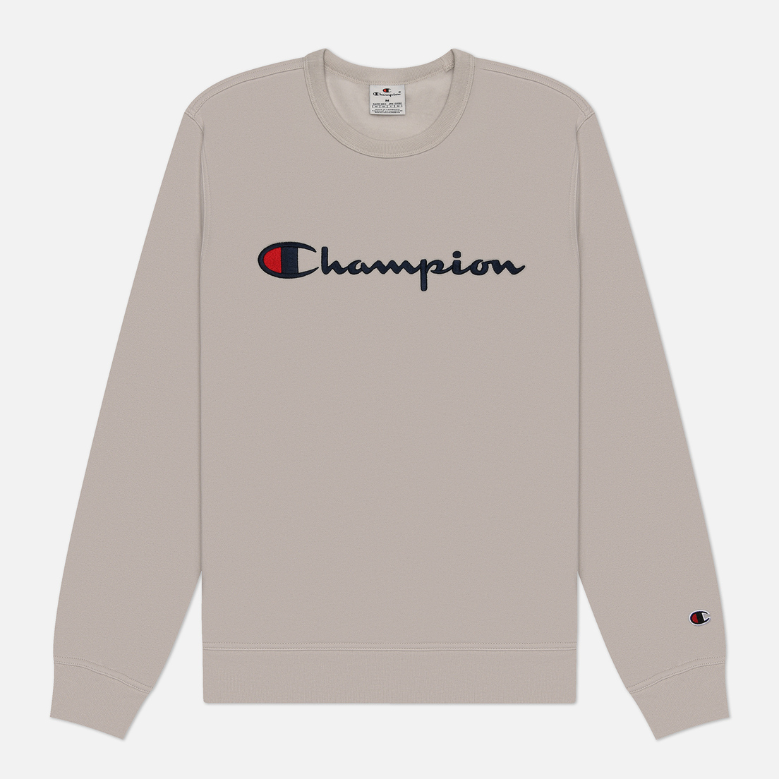 Champion Мужская толстовка Big Logo Fleece Crew Neck