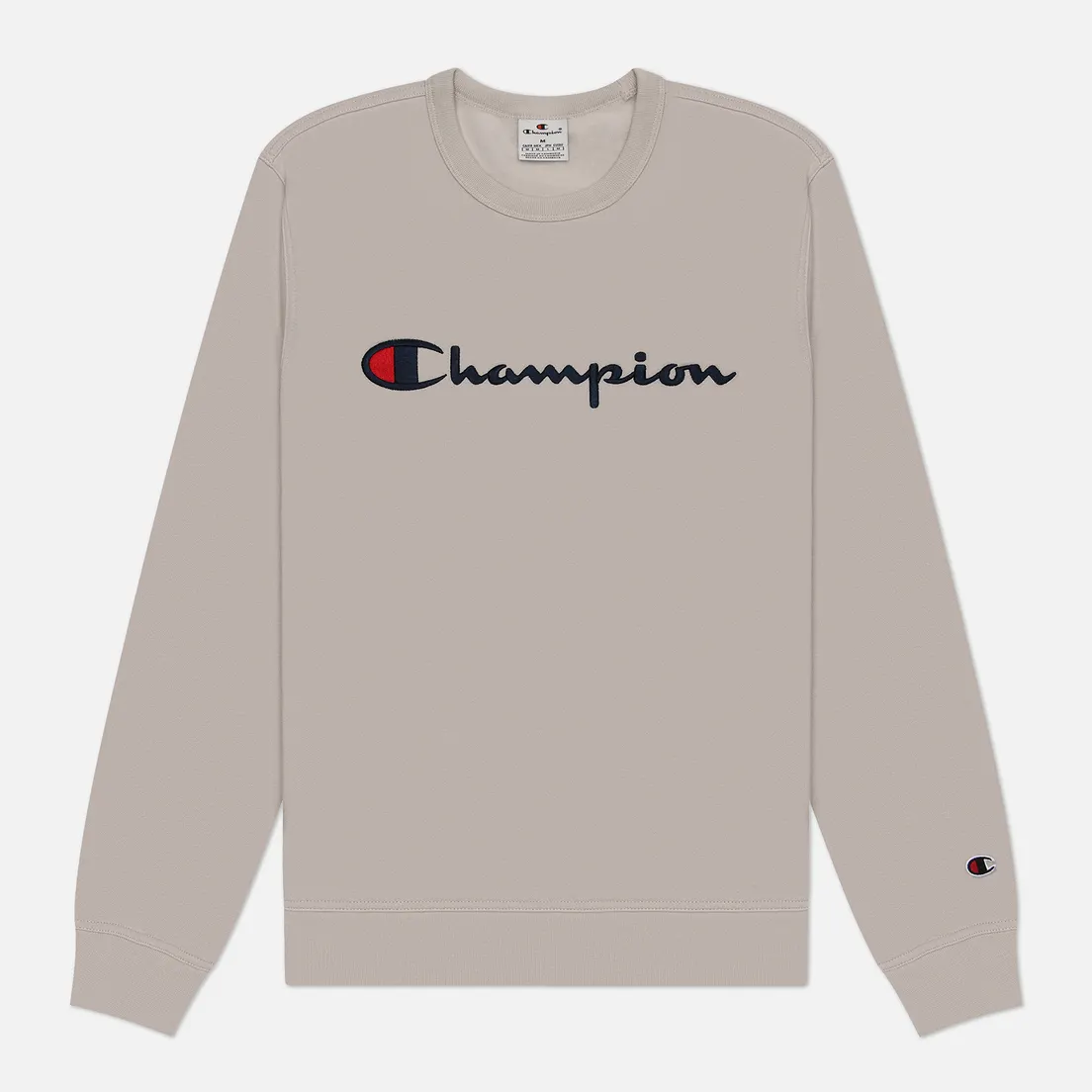 Champion Мужская толстовка Big Logo Fleece Crew Neck