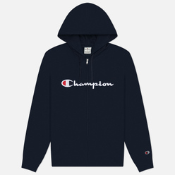 Champion Мужская толстовка Big Logo Fleece Full-Zip Hoodie