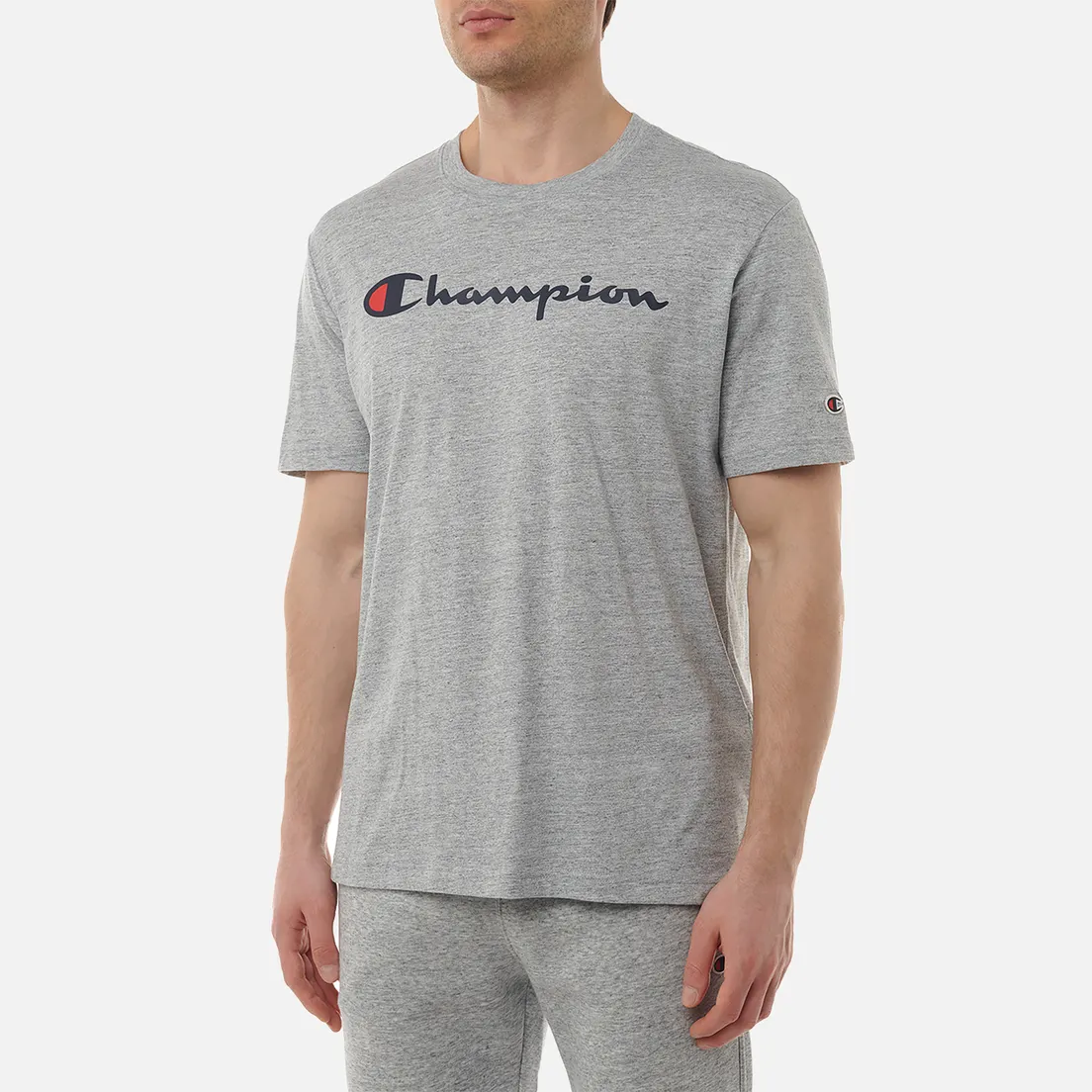 Champion Мужская футболка Big Logo Crew Neck
