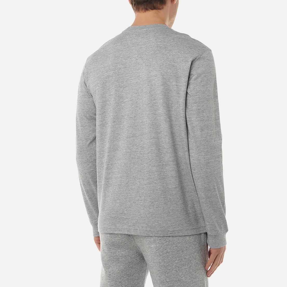 Champion Мужской лонгслив Big Logo Crew Neck