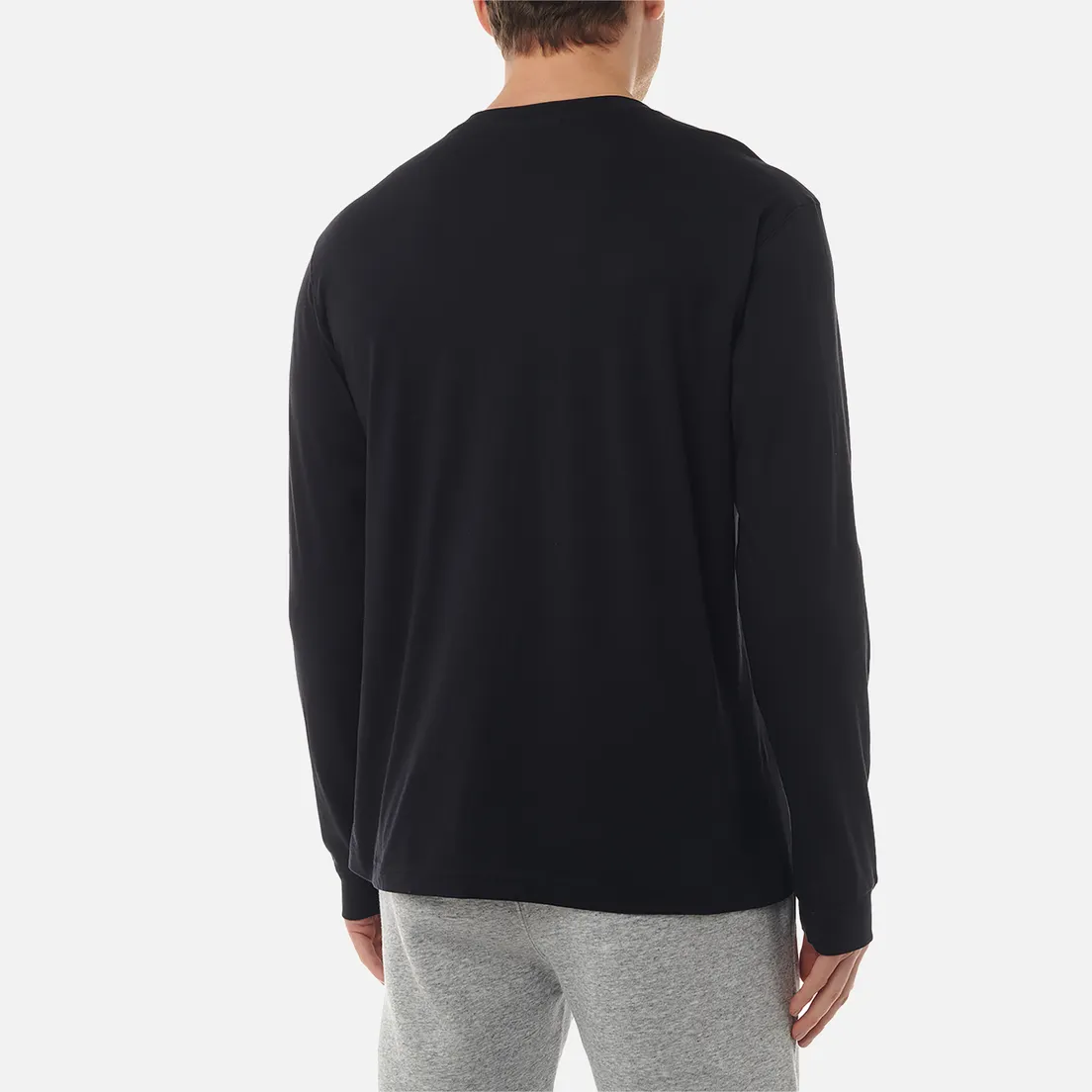 Champion Мужской лонгслив Big Logo Crew Neck