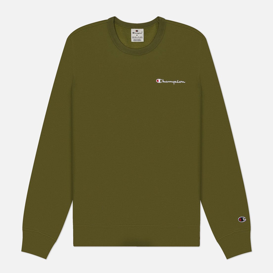 Champion Мужская толстовка Small Logo Fleece Crew Neck