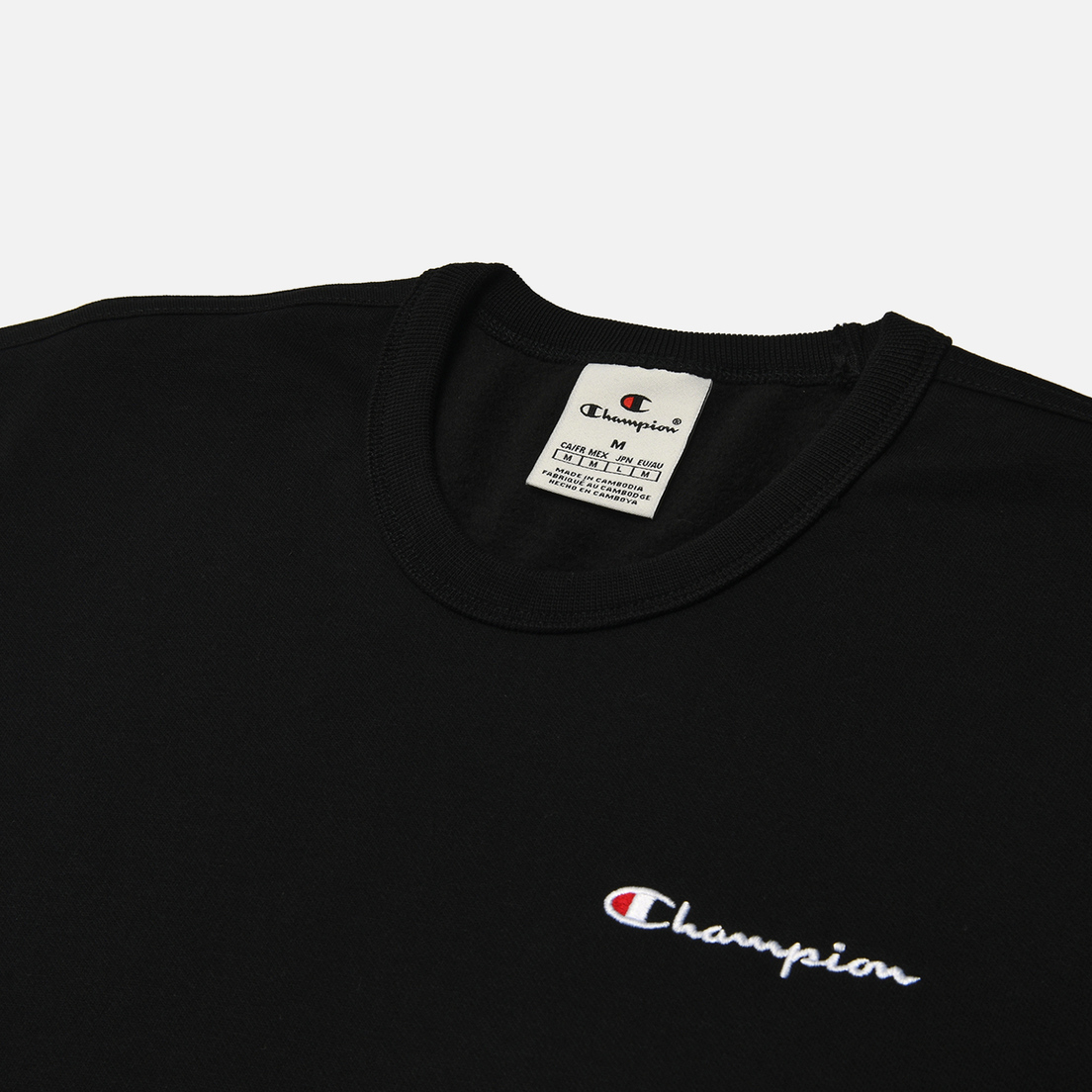 Champion Мужская толстовка Small Logo Fleece Crew Neck