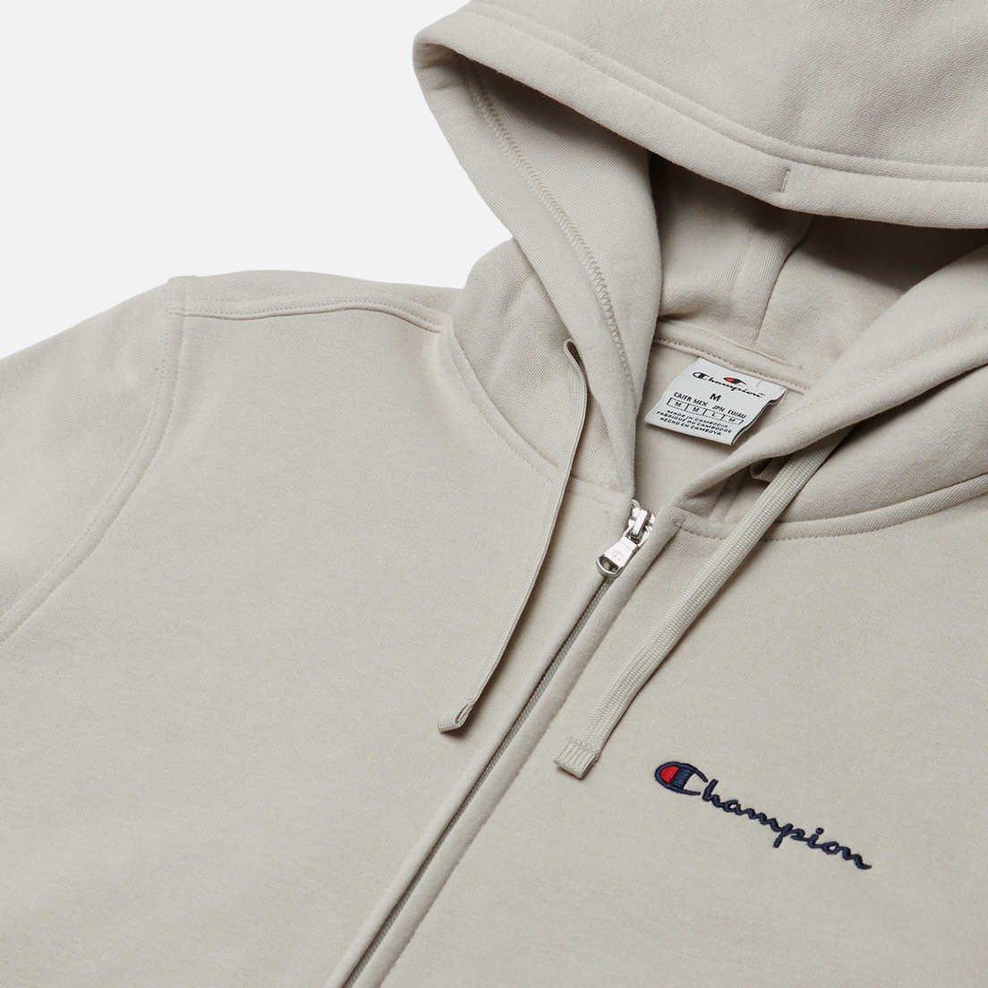 Champion Мужская толстовка Small Logo Fleece Full-Zip Hoodie