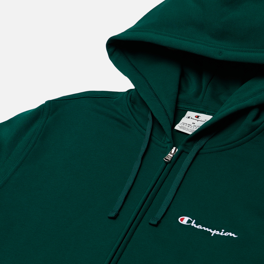 Champion Мужская толстовка Small Logo Fleece Full-Zip Hoodie