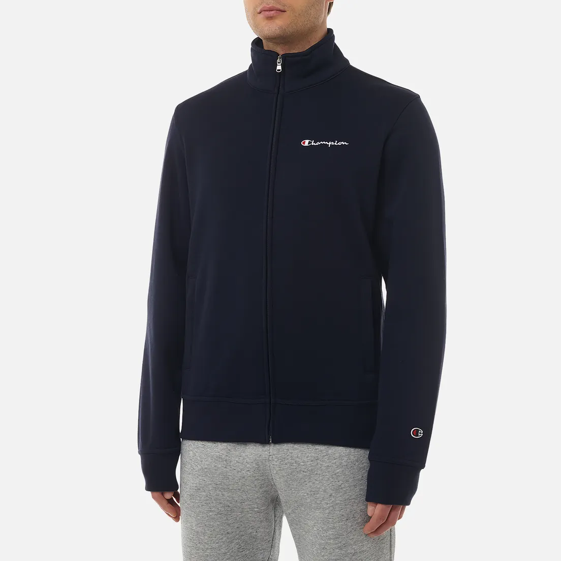 Champion Мужская толстовка Small Logo Full-Zip