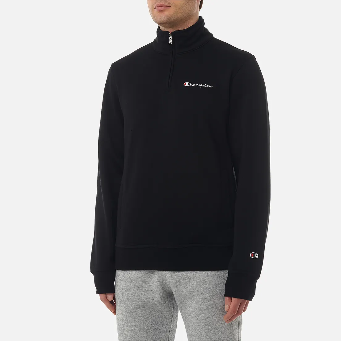 Champion Мужская толстовка Small Logo Half-Zip