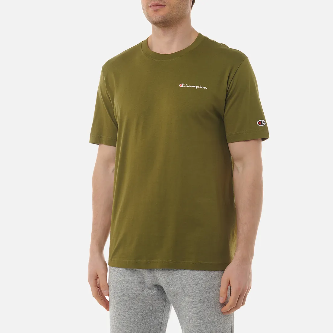 Champion Мужская футболка Small Logo Crew Neck
