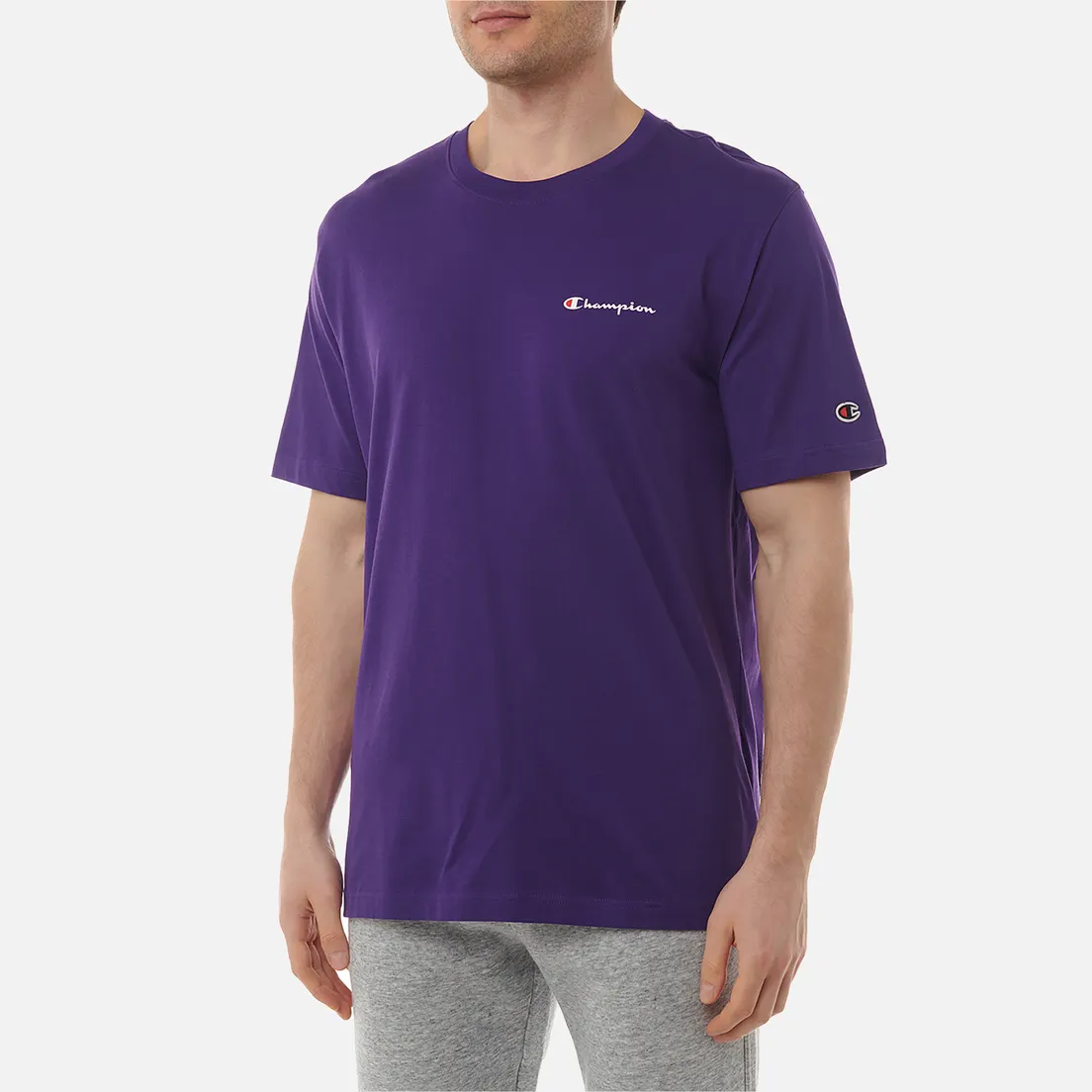 Champion Мужская футболка Small Logo Crew Neck