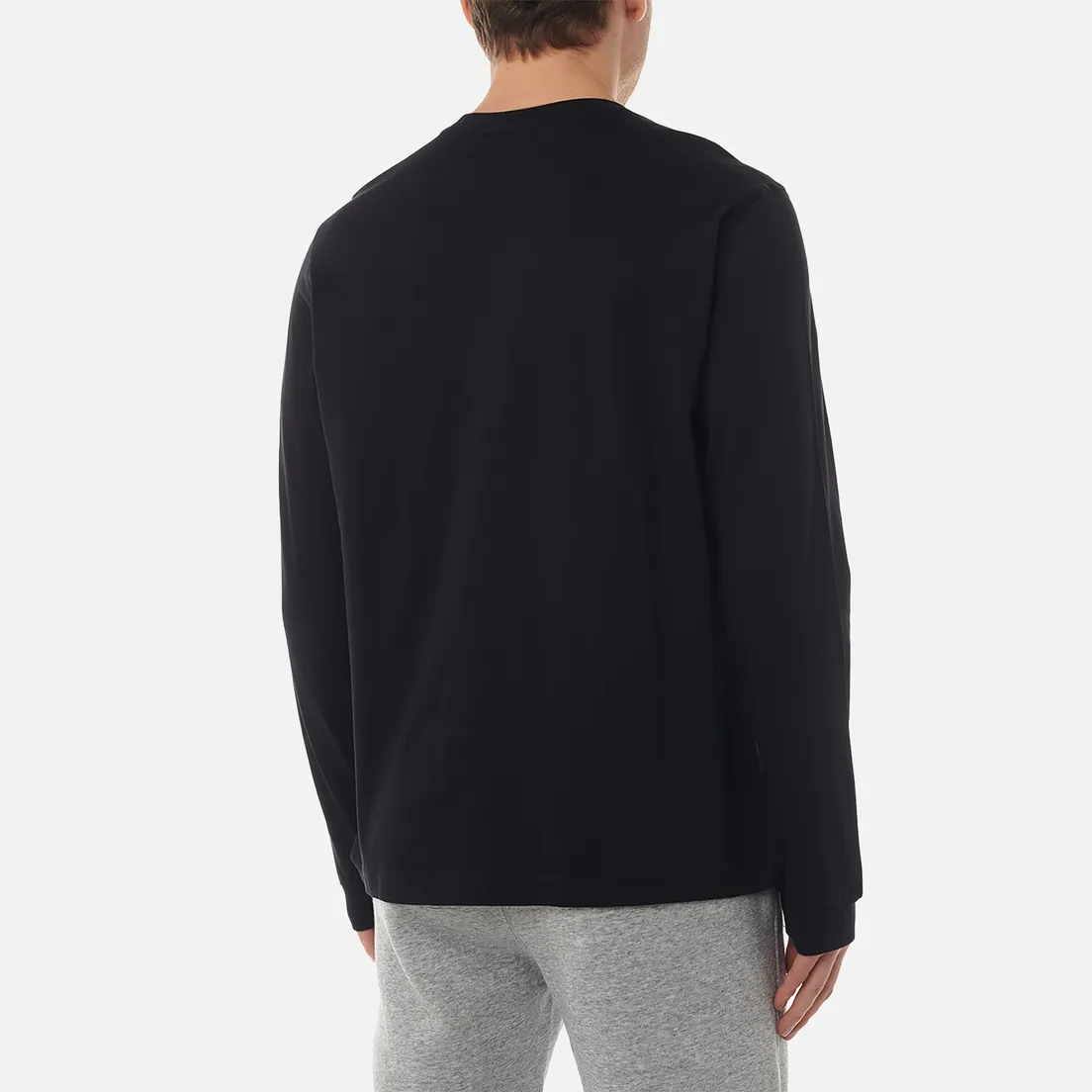 Champion Мужской лонгслив Small Logo Crew Neck